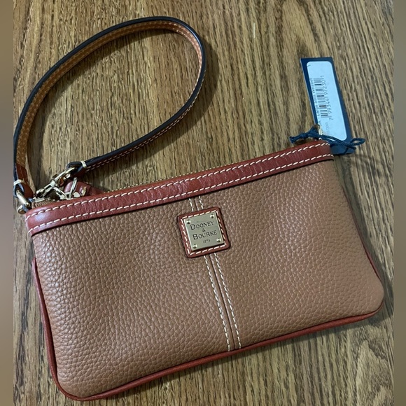 Dooney & Bourke Pebble Grain Large Slim Wristlet - Picture 6 of 6